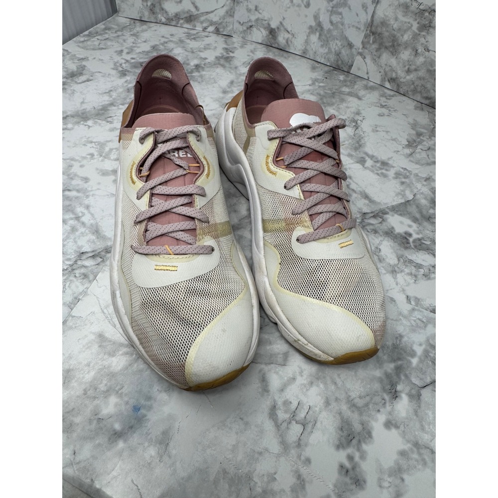 Sorel Kinetic Impact II 🩷chunky Lace Sneakers Chalk Pink Ice athletic Womens 99 - Picture 3 of 9